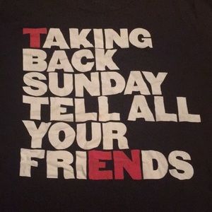 taking back sunday shirt